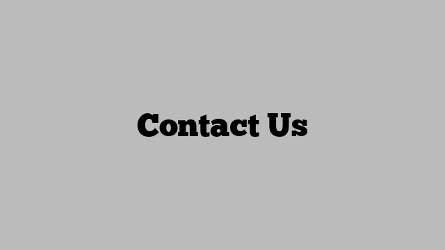Contact Us